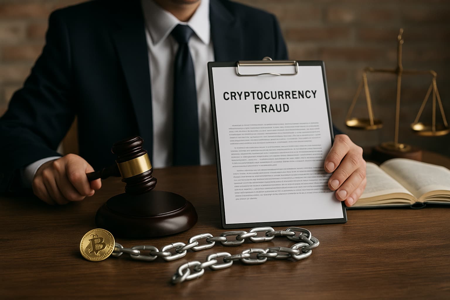 مسئولیت کیفری کلاهبرداری رمزارزی: از تشکیل پرونده تا دادگاه
