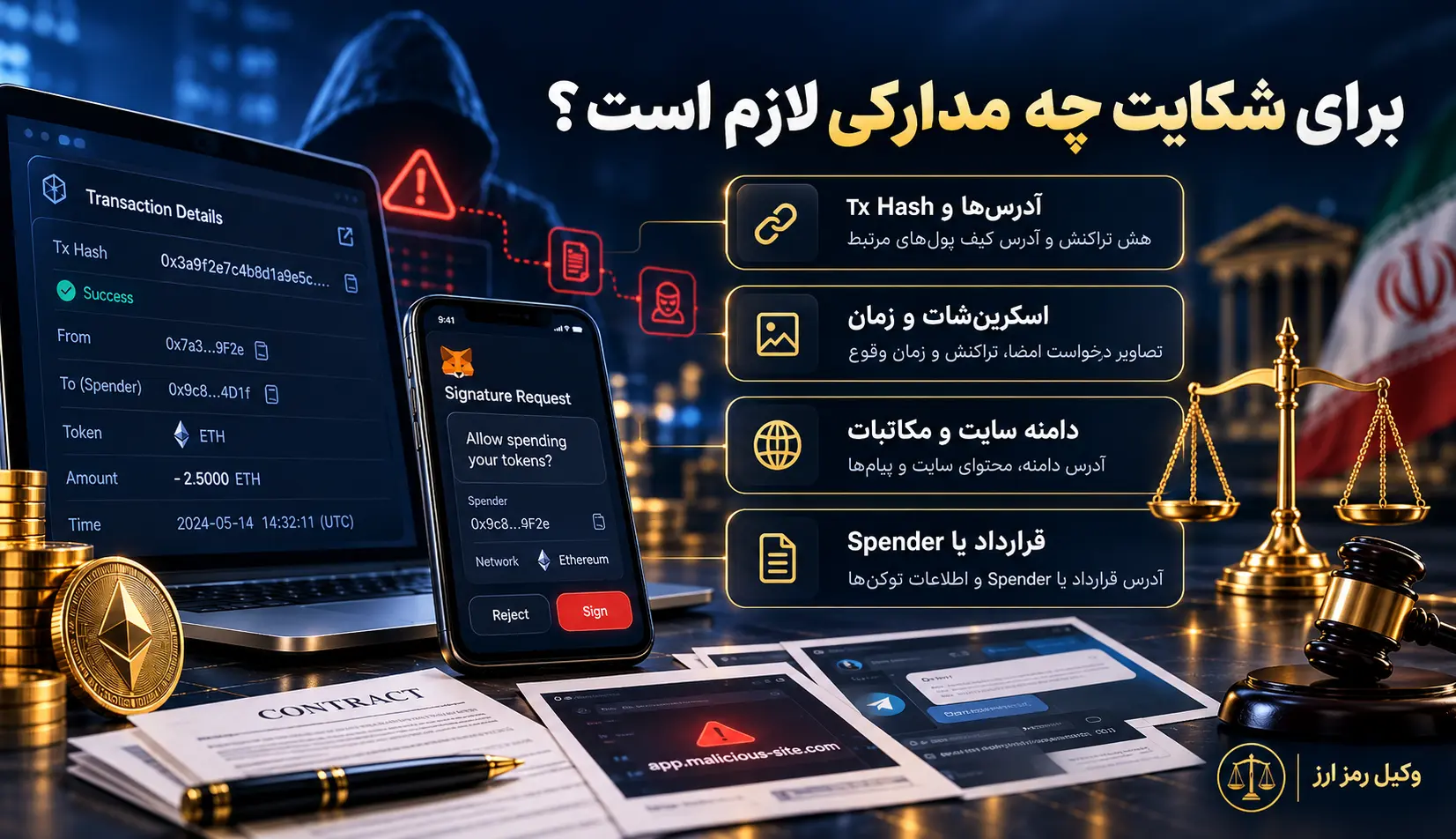 اقدامات ضروری پس از افشای Seed Phrase یا Private Key هشدار افشای عبارت بازیابی یا کلید خصوصی کیف پول و انتقال دارایی به کیف پول امن جدید